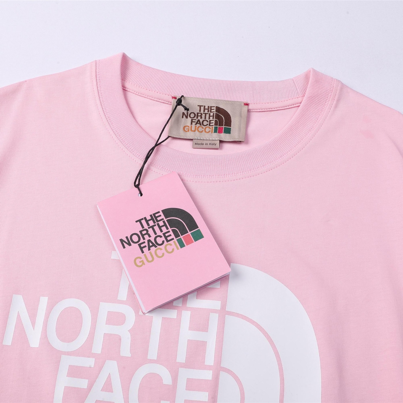 Tee Guccixtnf Black Cat Pink Ss2022
