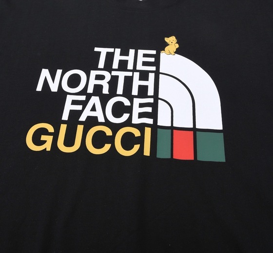 Tee Guccixtnf Cat Ss2022 Black