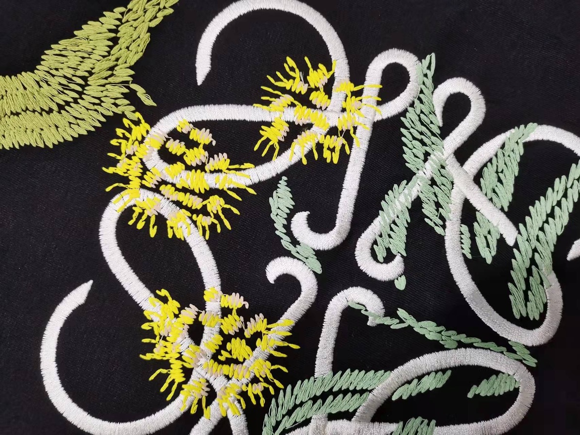 Tee Loewe Bird Black Ss2022