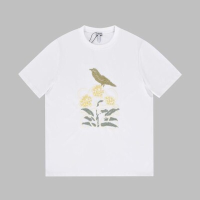 Tee Loewe Bird White Ss2022