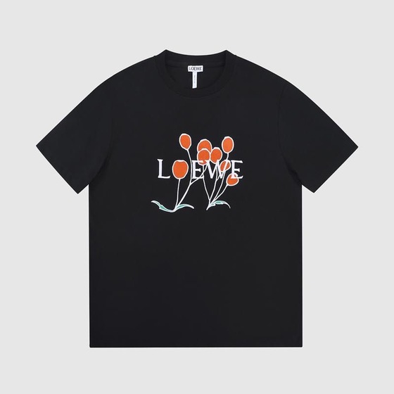 Tee Loewe Flowed Black Ss2022