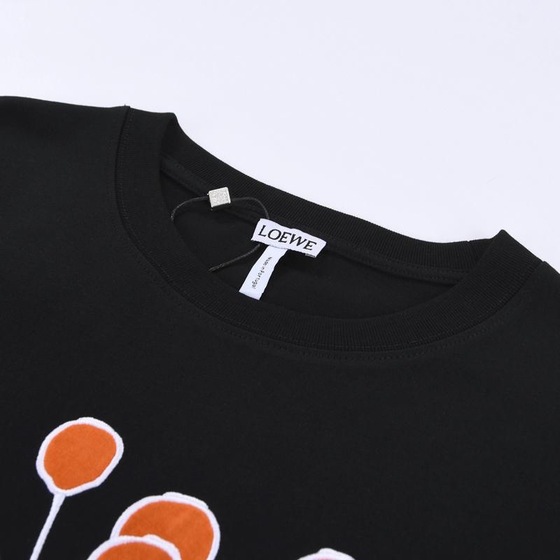 Tee Loewe Flowed Black Ss2022