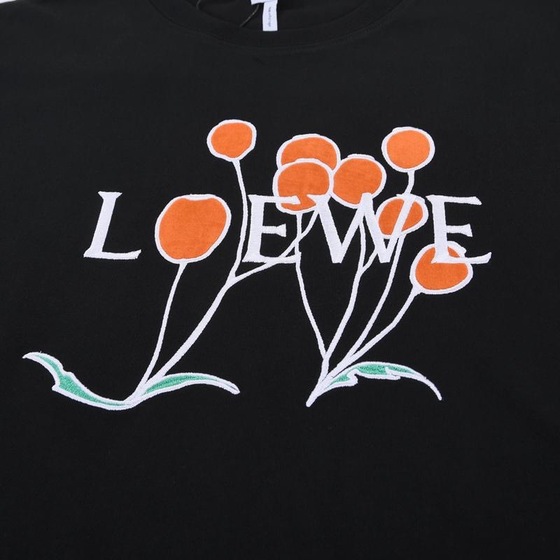 Tee Loewe Flowed Black Ss2022