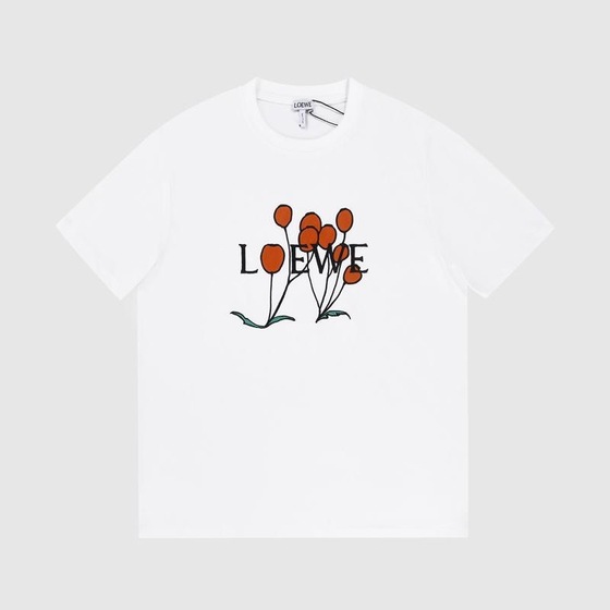 Tee Loewe Flower White