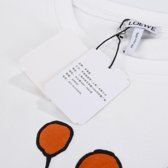 Tee Loewe Flower White