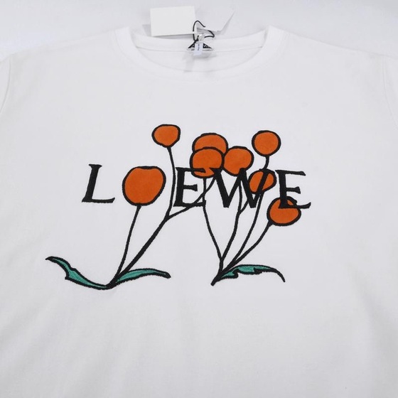 Tee Loewe Flower White