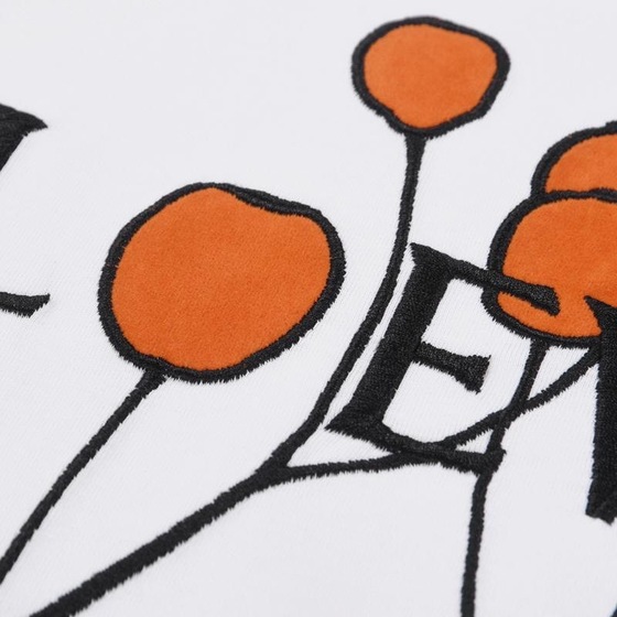 Tee Loewe Flower White