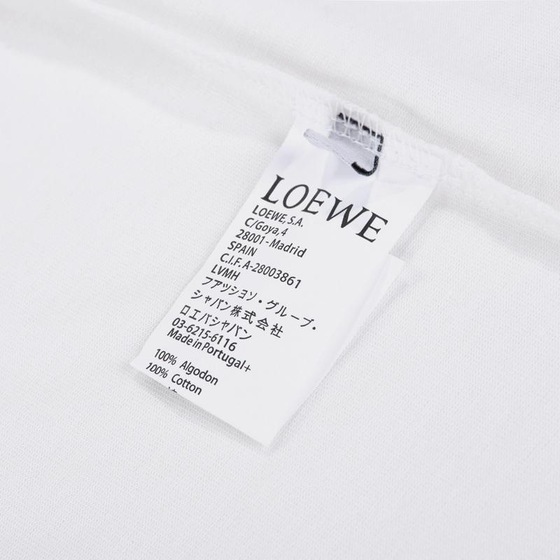 Tee Loewe Flower White