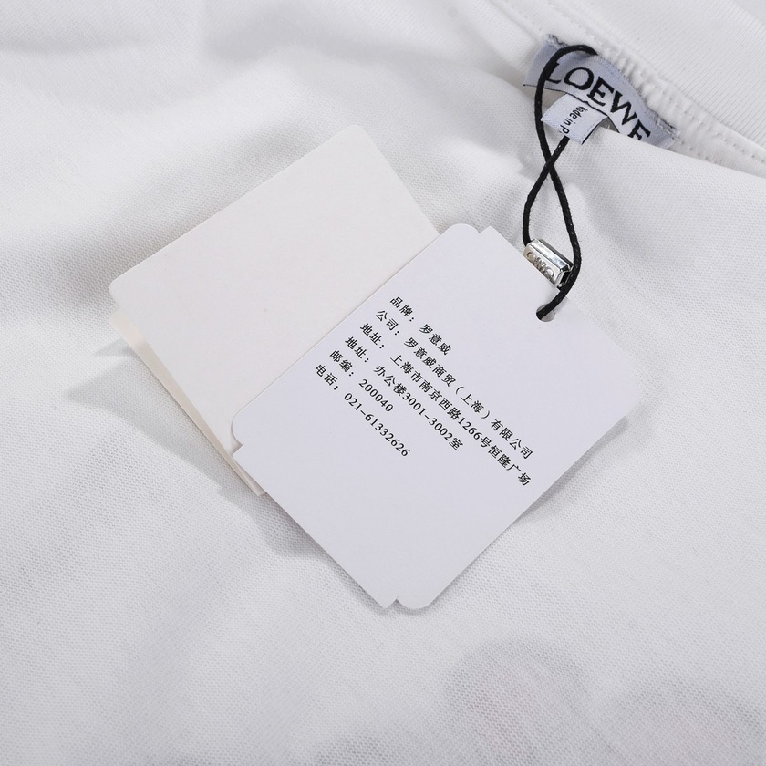 Tee Loewe Tree White Ss 2022