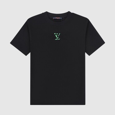 Tee Lv 3d Logo Black Ss2022