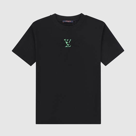 Tee Lv 3d Logo Black Ss2022