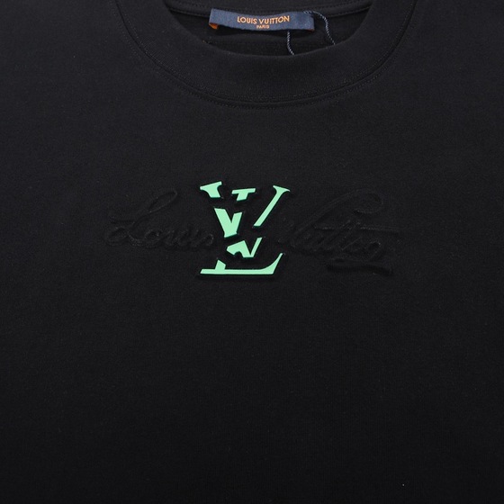 Tee Lv 3d Logo Black Ss2022