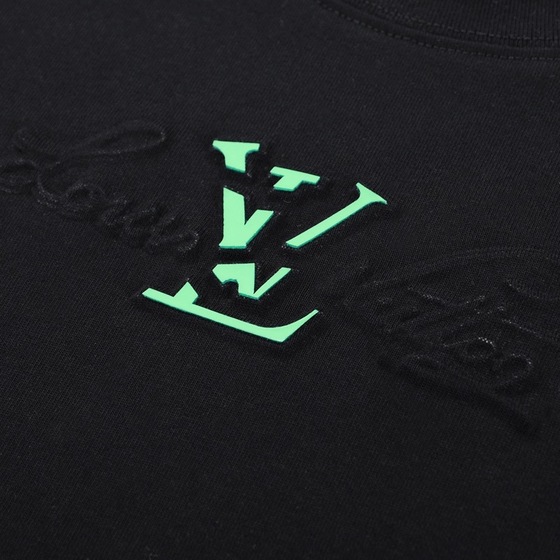 Tee Lv 3d Logo Black Ss2022