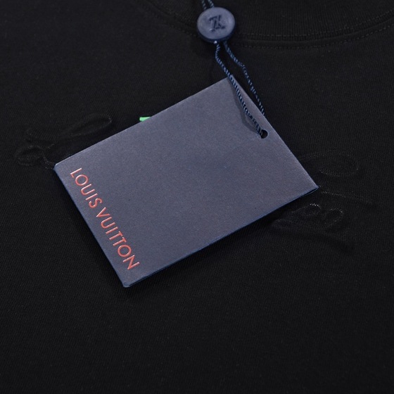 Tee Lv 3d Logo Black Ss2022