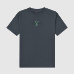 Tee Lv 3d Logo Gray Ss2022