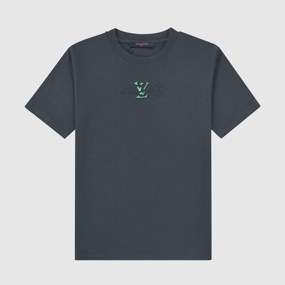 Tee Lv 3d Logo Gray Ss2022