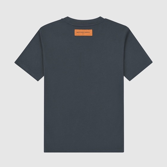 Tee Lv 3d Logo Gray Ss2022