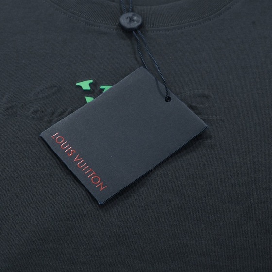 Tee Lv 3d Logo Gray Ss2022