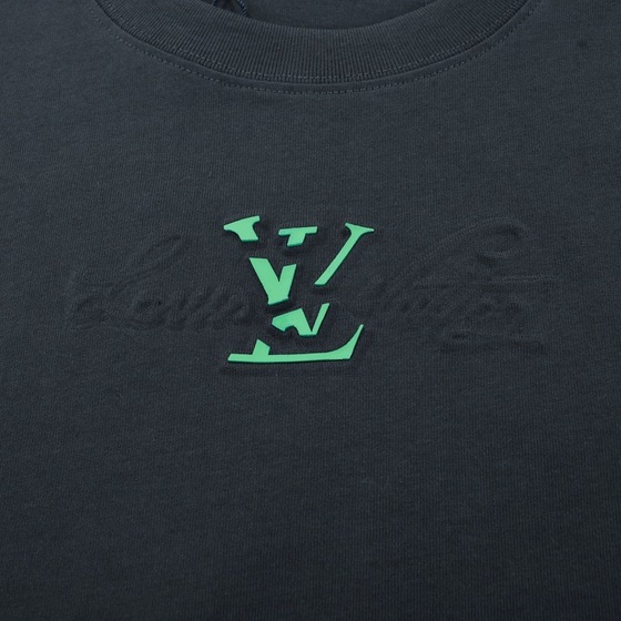 Tee Lv 3d Logo Gray Ss2022
