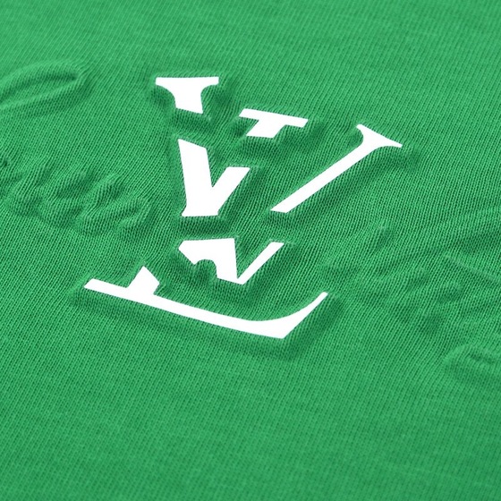 Tee Lv 3d Logo Green Ss2022