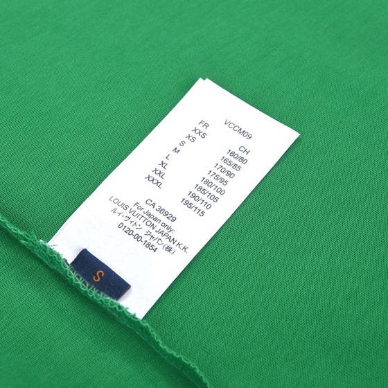Tee Lv 3d Logo Green Ss2022