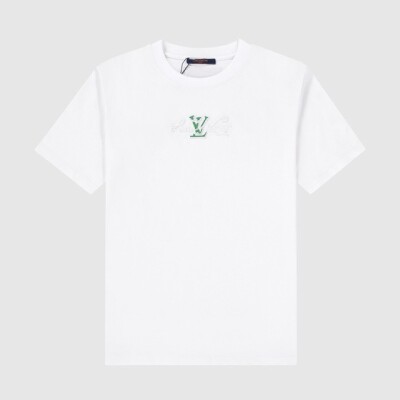 Tee Lv 3d Logo White Ss2022