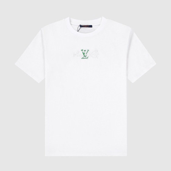 Tee Lv 3d Logo White Ss2022