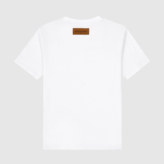 Tee Lv 3d Logo White Ss2022
