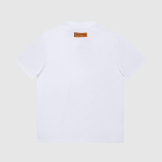 Tee Lv 3d Logo White Ss2022