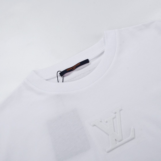 Tee Lv 3d Logo White Ss2022