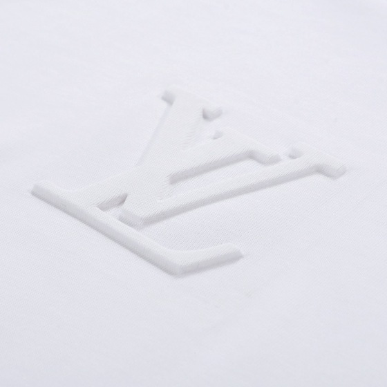 Tee Lv 3d Logo White Ss2022