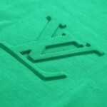 Tee Lv 3d Small Logo Green Ss2022