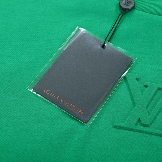 Tee Lv 3d Small Logo Green Ss2022