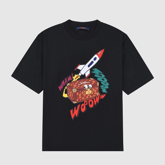 Tee Lv Black Box Black Ss2022