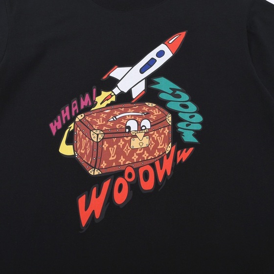 Tee Lv Black Box Black Ss2022