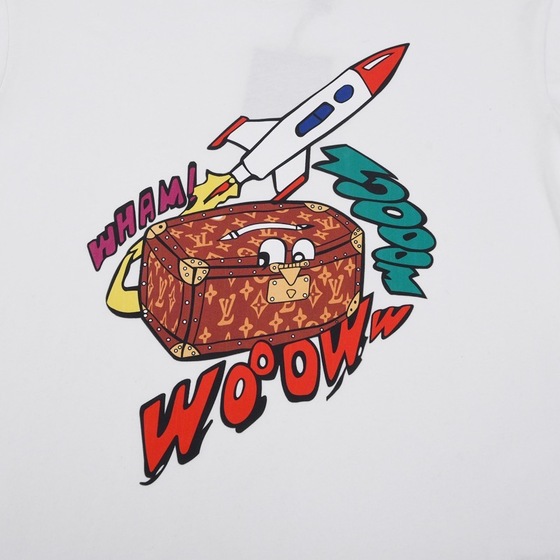 Tee Lv Box White Ss 2022