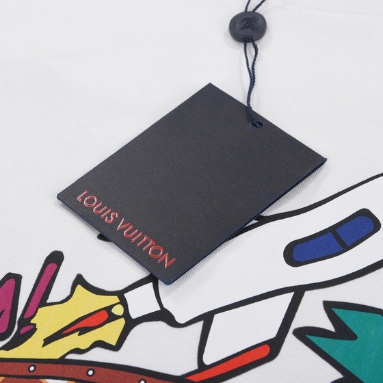 Tee Lv Box White Ss 2022