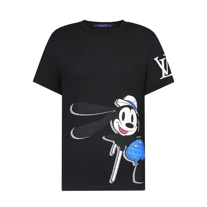 Tee Lv Dog Black Ss 2022