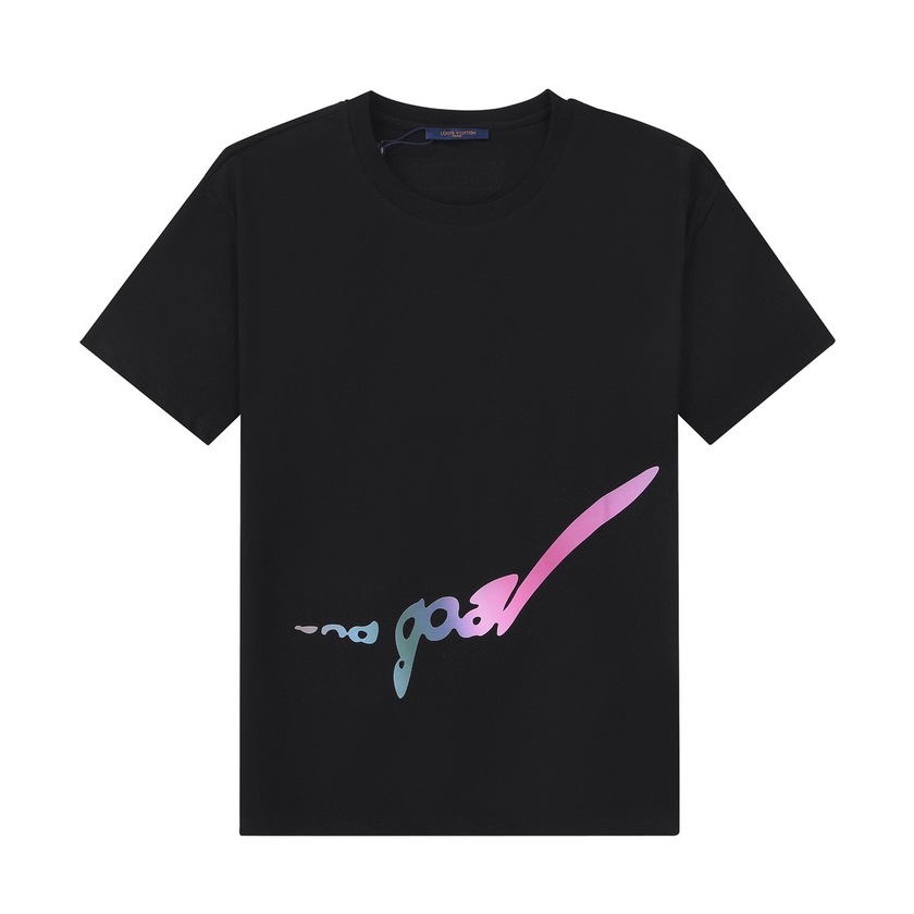 Tee Lv Goal Black Ss 2022