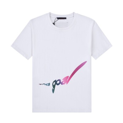 Tee Lv Goal White Ss 2022