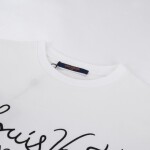 Tee Lv Letter White Ss2022