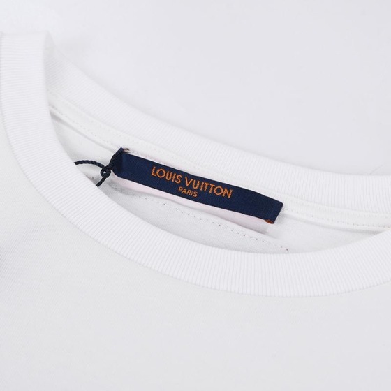Tee Lv Letter White Ss2022