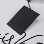 Tee Lv Letter White Ss2022