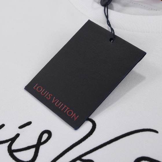 Tee Lv Letter White Ss2022