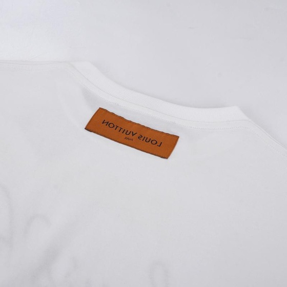 Tee Lv Letter White Ss2022