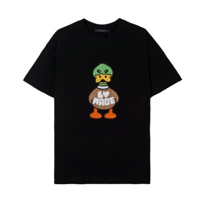 Tee Lv Made Duck Black Ss 2022
