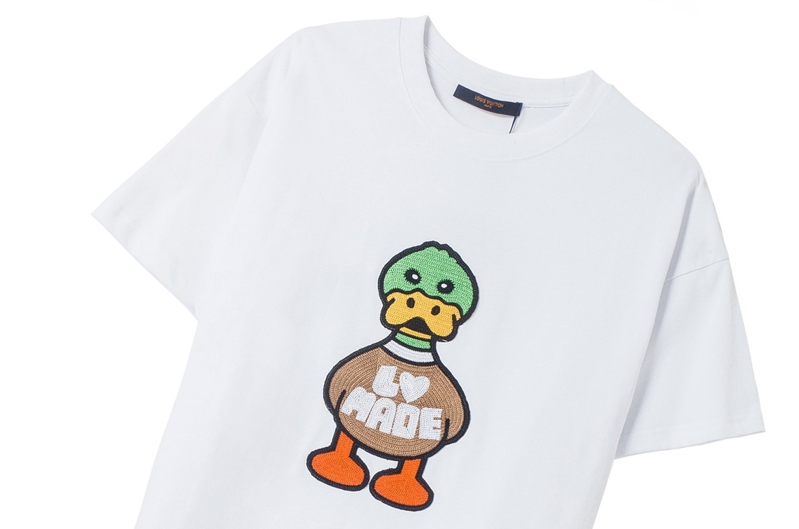 Tee Lv Made Duck White Ss 2022