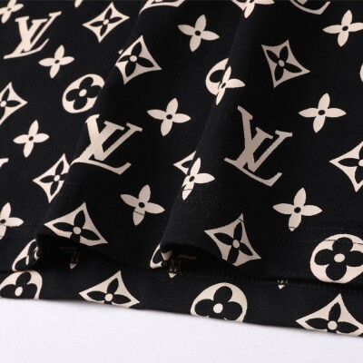 Tee Lv Monogram Black Ss2022