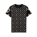 Tee Lv Monogram Black Ss2022