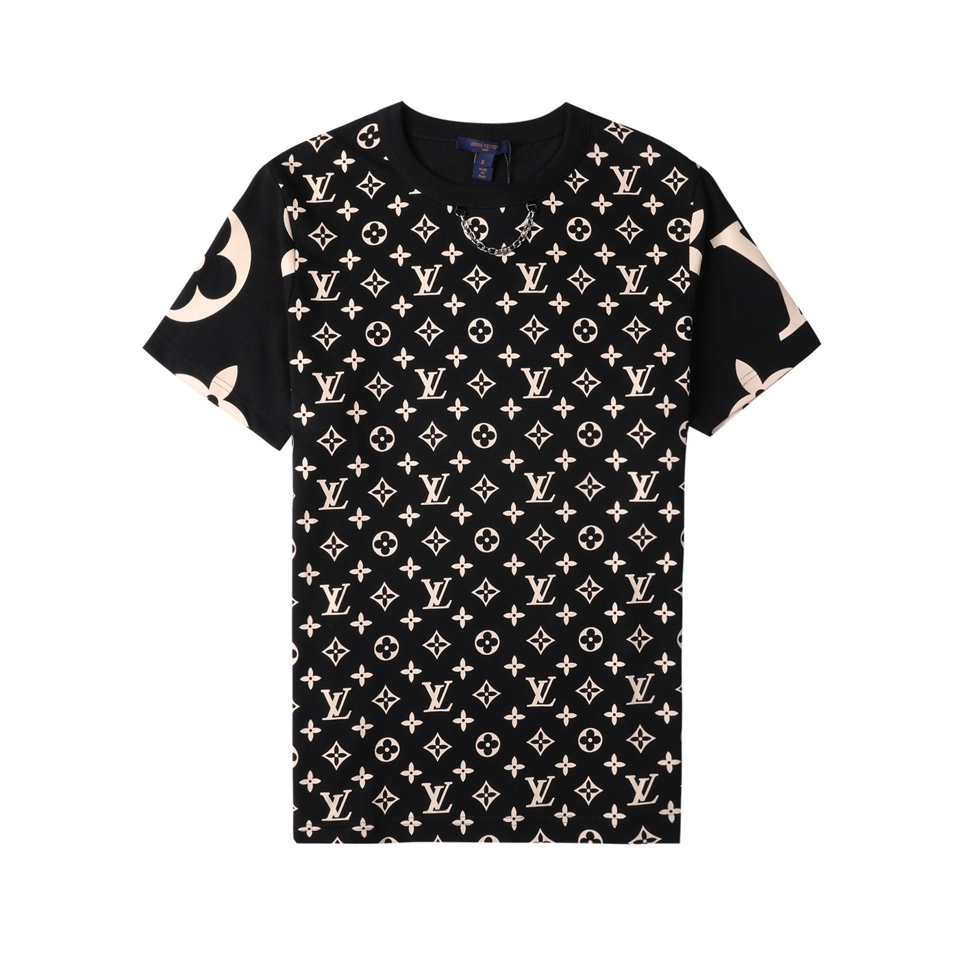 Tee Lv Monogram Black Ss2022